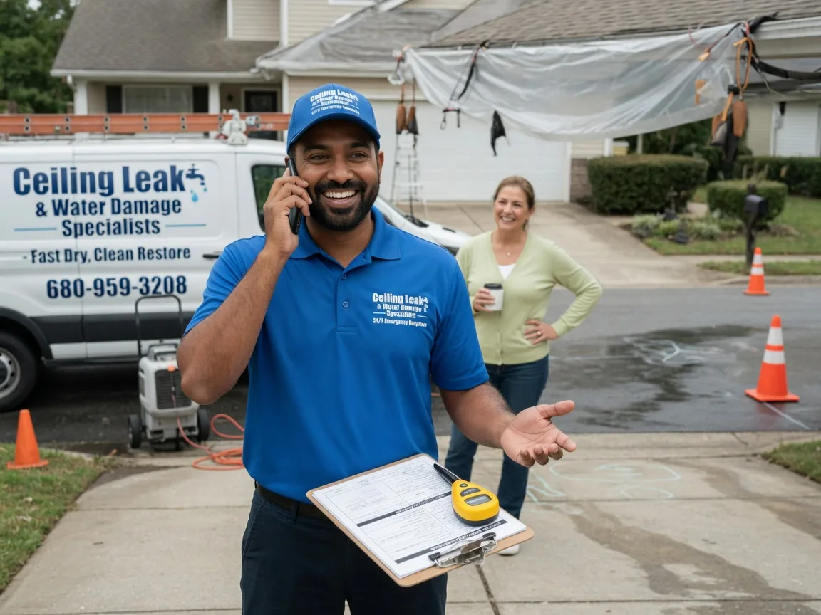 Ceiling Leak Cleanup Henderson, MD FAQs